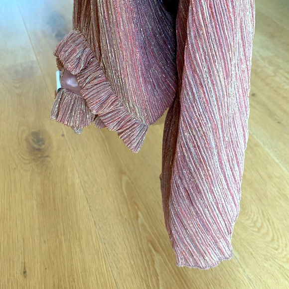 🦄 Eri + Ali (Anthropologie) sleeveless A-line top in mauve - Picture 9 of 9